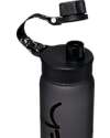Satch Borraccia con Apertura easy-to-drink - 650 ml - Nero - Senza BPA Borracce non Termiche