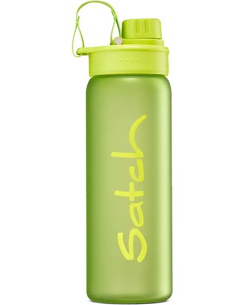 Satch Borraccia con Apertura easy-to-drink - 650 ml - Verde Lime - Senza BPA Borracce non Termiche