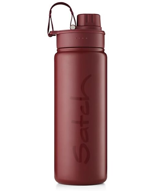 Satch Borraccia in Acciaio Inossidabile con Apertura easy-to-drink - 500 ml - Magenta - Senza BPA Borracce Termiche