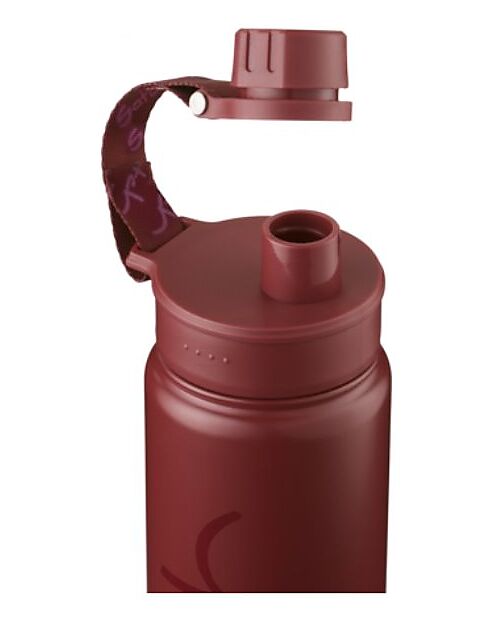 Satch Borraccia in Acciaio Inossidabile con Apertura easy-to-drink - 500 ml - Magenta - Senza BPA Borracce Termiche