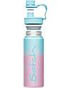 Satch Borraccia Termica con Apertura easy-to-drink - 500 ml - Blue Graffiti - Senza BPA Borracce Termiche