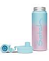 Satch Borraccia Termica con Apertura easy-to-drink - 500 ml - Blue Graffiti - Senza BPA Borracce Termiche