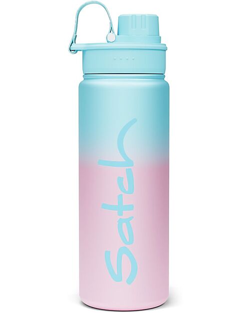 Satch Borraccia Termica con Apertura easy-to-drink - 500 ml - Blue Graffiti - Senza BPA Borracce Termiche