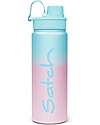 Satch Borraccia Termica con Apertura easy-to-drink - 500 ml - Blue Graffiti - Senza BPA Borracce Termiche