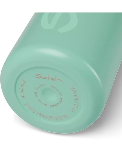 Satch Borraccia Termica con Apertura easy-to-drink - 500 ml - Menta - Senza BPA Borracce Termiche