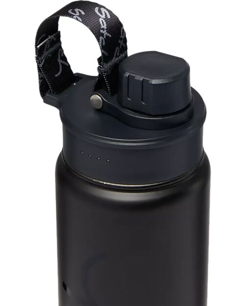 Satch Borraccia Termica con Apertura easy-to-drink - 500 ml - Nero - Senza BPA Borracce Termiche