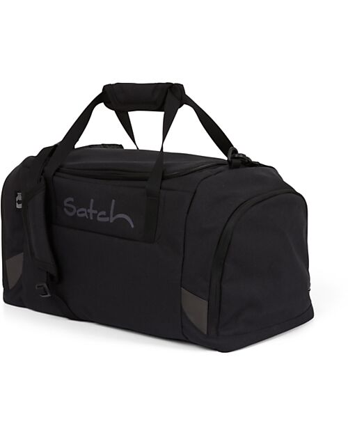 Satch Borsa Sportiva - Blackjack - Nero - Realizzata con Bottiglie Riciclate! Sacche e Borse Sportive