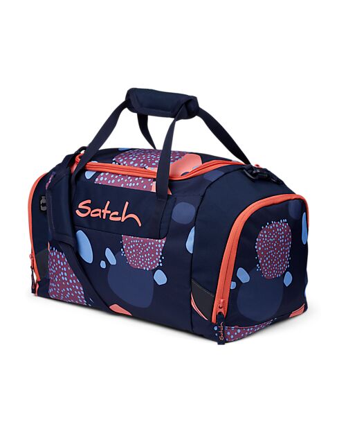 Satch Borsa Sportiva - Coral Reef - Blu/Arancione/Rosa - Realizzata con Bottiglie Riciclate! Sacche e Borse Sportive