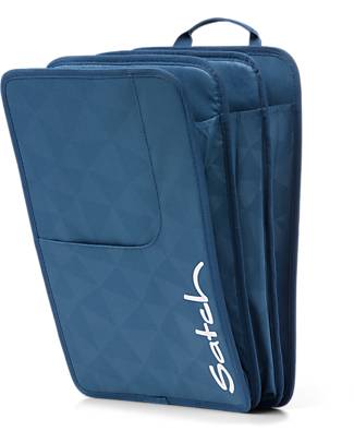 Satch Cartella con Manico Porta Quaderni - Blu - 25 x 38 x 18 cm Zaini Scuola
