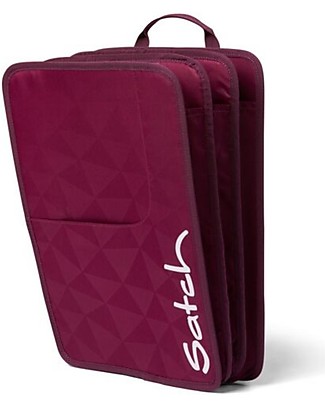 Satch Cartella con Manico Porta Quaderni - Viola - 25 x 38 x 18 cm Zaini