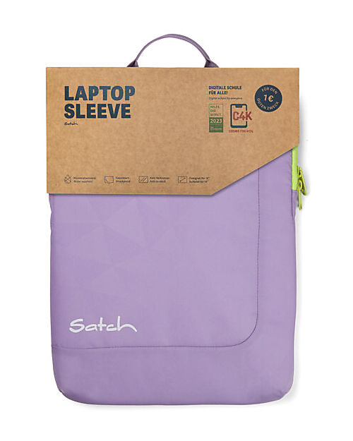 Satch Laptop Case -Lilla - Si adatta a qualsiasi Zaino Scolastico Satch! Zaini Scuola
