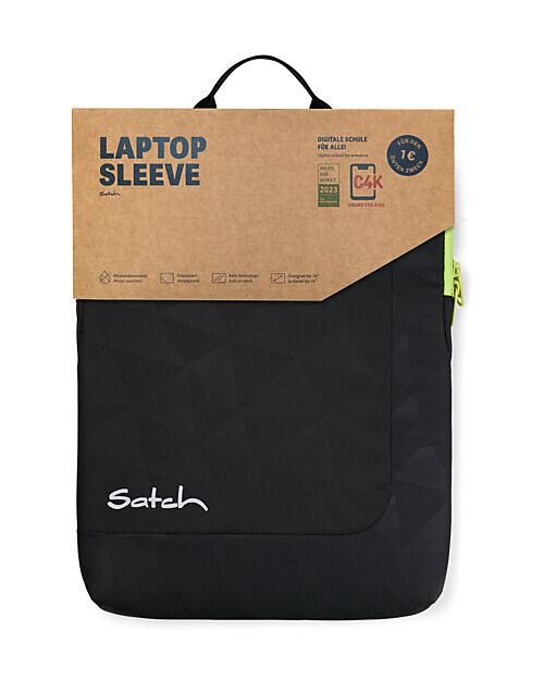 Satch Laptop Case - Nero - Si adatta a qualsiasi Zaino Scolastico Satch! Zaini Scuola
