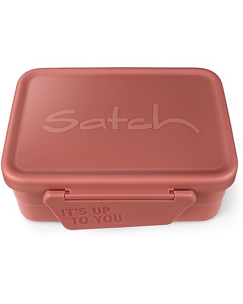 Satch Portapranzo - Nordic Coral - Acciao Inossidabile - 14 x 6,5 x 17 cm Porta Merenda