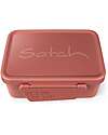 Satch Portapranzo - Nordic Coral - Acciao Inossidabile - 14 x 6,5 x 17 cm Porta Merenda