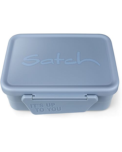 Satch Portapranzo - Nordic Light Blue - Acciao Inossidabile - 14 x 6,5 x 17 cm Porta Merenda