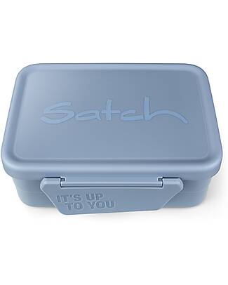 Satch Portapranzo - Nordic Light Blue - Acciao Inossidabile - 14 x 6,5 x 17 cm Porta Merenda