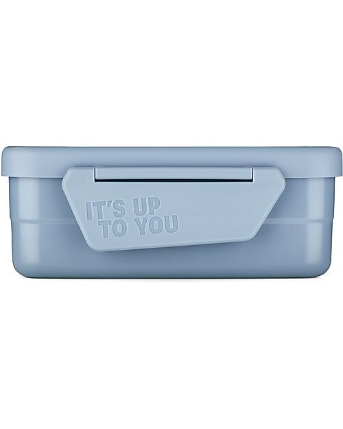 Satch Portapranzo - Nordic Light Blue - Acciao Inossidabile - 14 x 6,5 x 17 cm Porta Merenda