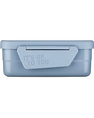 Satch Portapranzo - Nordic Light Blue - Acciao Inossidabile - 14 x 6,5 x 17 cm Porta Merenda