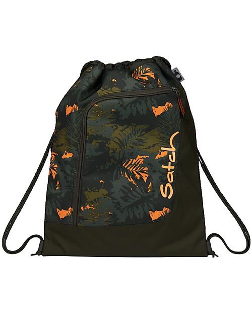 Satch Sacca Sportiva - Jurassic Jungle - Realizzata con Bottiglie Riciclate! Sacche e Borse Sportive