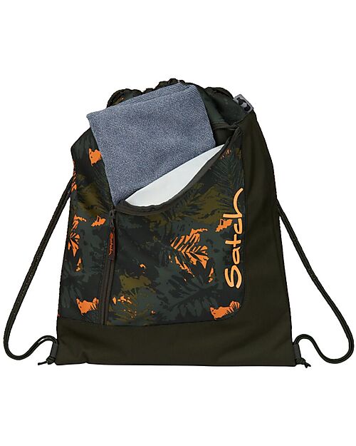 Satch Sacca Sportiva - Jurassic Jungle - Realizzata con Bottiglie Riciclate! Sacche e Borse Sportive