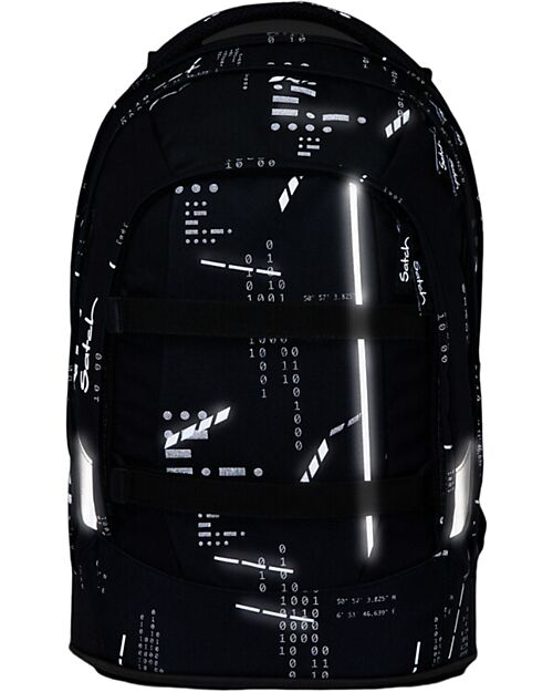 Satch Satch Pack - Ninja Matrix - 30 x 45 x 22 cm - con Swaps Frontali Zaini Scuola