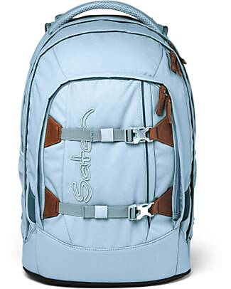 Satch Satch Pack - Nordic Ice Blue - 30 x 45 x 22 cm - con Swaps Frontali Zaini Scuola