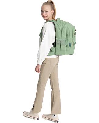 Satch Satch Pack - Nordic Jade Green - 30 x 45 x 22 cm - con Swaps Frontali Zaini Scuola