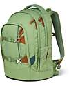 Satch Satch Pack - Nordic Jade Green - 30 x 45 x 22 cm - con Swaps Frontali Zaini Scuola