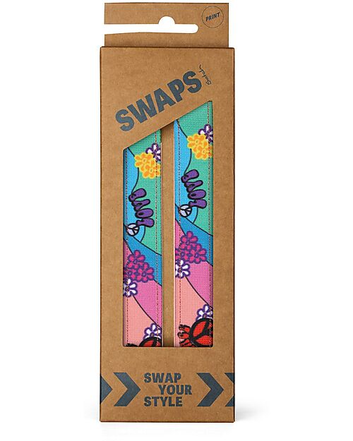 Satch Swap - Peace and Love - Adatto a tutti i satch pack ready to swap Zaini Scuola