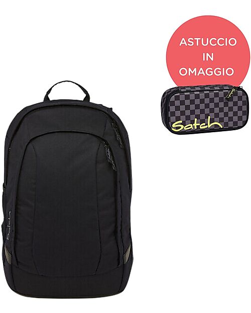 Satch Zaino Ergonomico Air Blackjack - Astuccio Dark Skate Omaggio! Zaini Scuola