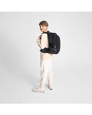 Satch Zaino Ergonomico Air - Ninja Matrix Vision - 28 x 16 x 45 cm - Ecologico e Leggero Zaini Scuola