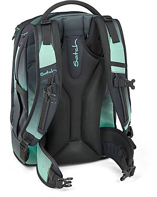 Satch Zaino Ergonomico - Gradient Mint - 30 x 45 x 22 cm - Resistente e Idrorepellente Zaini Scuola