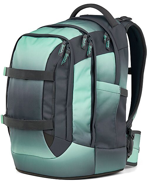 Satch Zaino Ergonomico - Gradient Mint - 30 x 45 x 22 cm - Resistente e Idrorepellente Zaini Scuola