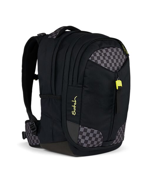 Satch Zaino Ergonomico Match - Dark Skate - 30 x 45 x 20 cm - Extra Tasca Frontale Zaini Scuola