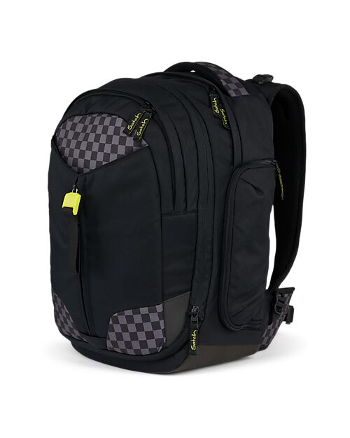 Satch Zaino Ergonomico Match - Dark Skate - 30 x 45 x 20 cm - Extra Tasca Frontale Zaini Scuola