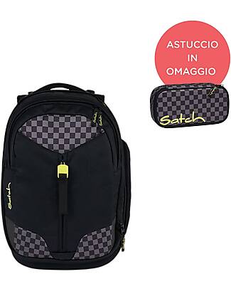 Satch Zaino Ergonomico Match Dark Skate - Astuccio Omaggio! Zaini Scuola