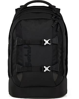 Satch Zaino Ergonomico - Nordic Black - 30 x 45 x 22 cm - Resistente e Idrorepellente Zaini Scuola