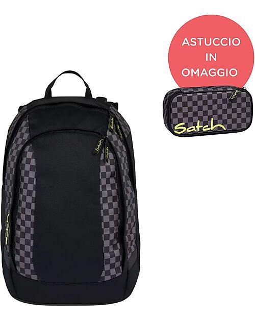 Satch Zaino Ergonomico Pack Dark Skate - Astuccio in Omaggio! Zaini Scuola