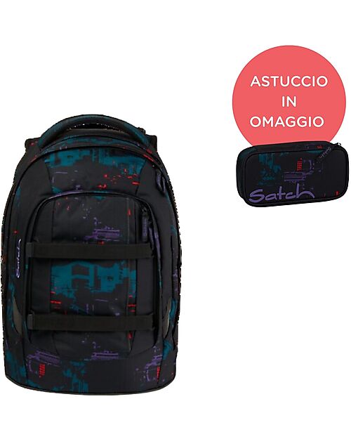 Satch Zaino Ergonomico Pack Night Vision - Astuccio Omaggio! Zaini Scuola