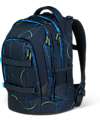 Satch Zaino Ergonomico Scuola Pack - Blue Tech - 30 x 45 x 22 cm - Ecologico e Iperaccessoriato Zaini Scuola
