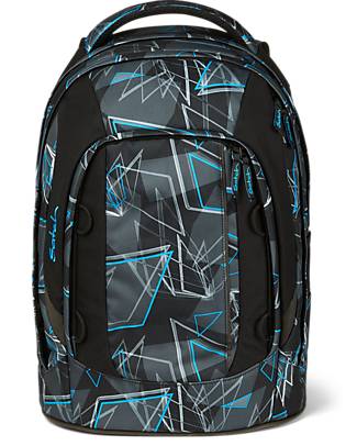 Satch Zaino Ergonomico Scuola Pack - Deep Dimension - 30 x 45 x 22 cm - Ecologico e Iperaccessoriato Zaini
