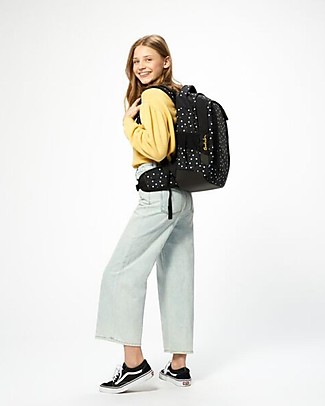 Satch Zaino Ergonomico Scuola Pack - Lazy Daisy - 30 x 45 x 22 cm - Ecologico e Iperaccessoriato Zaini Scuola