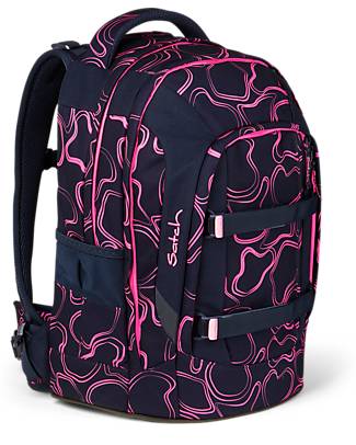 Satch Zaino Ergonomico Scuola Pack - Pink Supreme - 30 x 45 x 22 cm - Ecologico e Iperaccessoriato Zaini Scuola