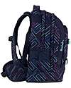 Satch Zaino Ergonomico Scuola Pack - Purple Laser - 30 x 45 x 22 cm - Ecologico e Iperaccessoriato Zaini Scuola