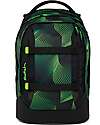 Satch Zaino Ergonomico - Seismic Green - 30 x 45 x 22 cm - Resistente e Idrorepellente Zaini Scuola