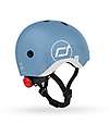 Scoot and Ride Casco Baby XXS-S - Acciaio Riflettente - 45-51 cm Caschi Bici