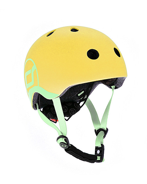 Scoot and Ride Casco Baby XXS-S - Giallo Limone - 45-51 cm Caschi Bici