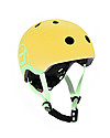 Scoot and Ride Casco Baby XXS-S - Giallo Limone - 45-51 cm Caschi Bici