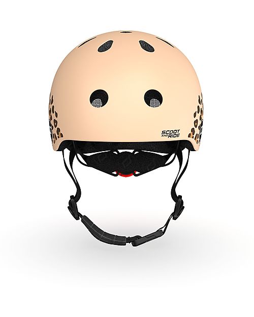 Scoot and Ride Casco Baby XXS-S  -Leopardo - 45-51 cm Caschi Bici
