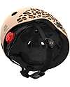 Scoot and Ride Casco Baby XXS-S  -Leopardo - 45-51 cm Caschi Bici